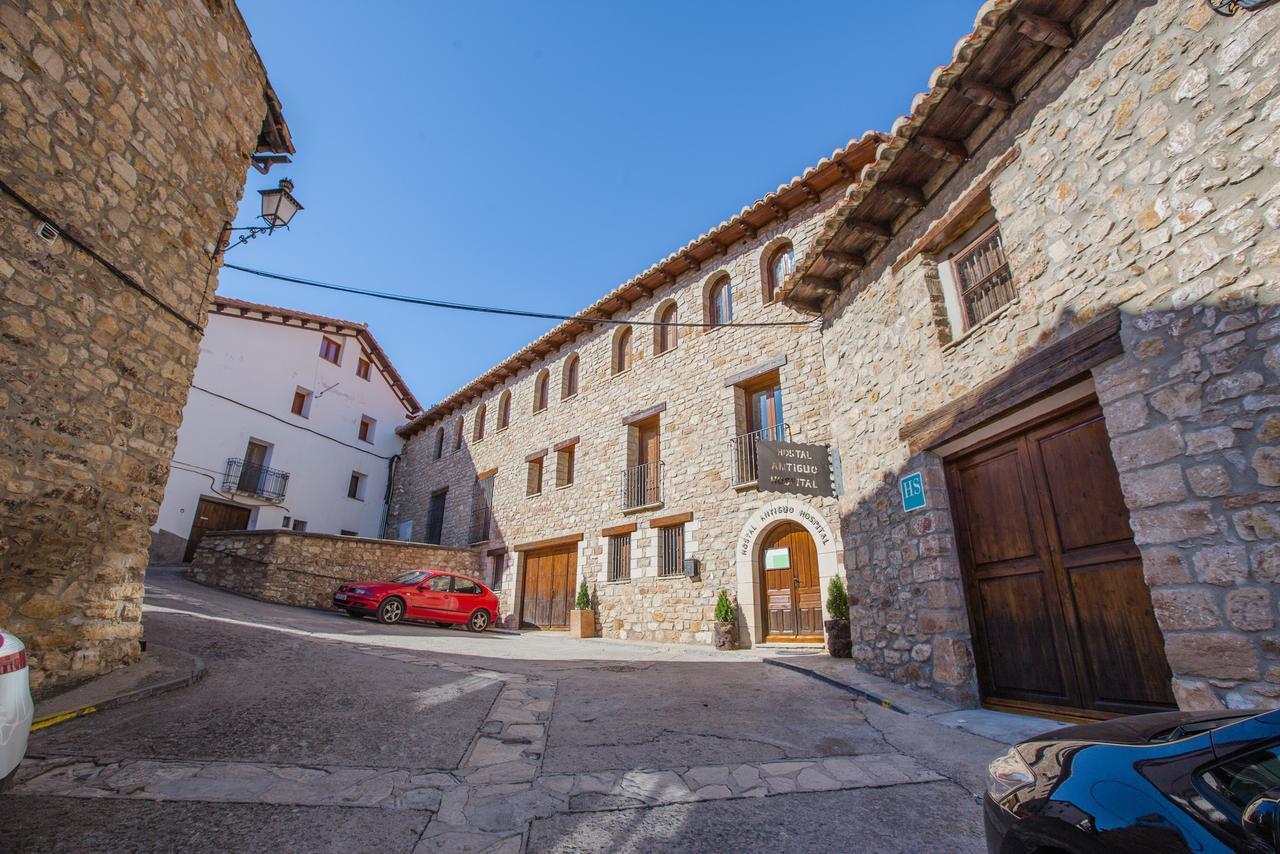 Hostal Antiguo Hospital Linares de Mora Екстер'єр фото