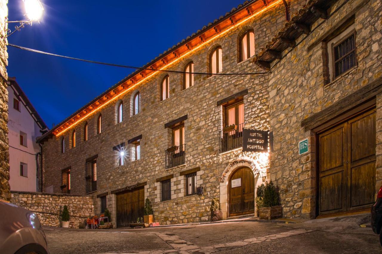 Hostal Antiguo Hospital Linares de Mora Екстер'єр фото